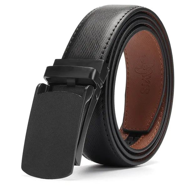 [DWTS]Belt Male Men's Belt  Genuine Leather Strap Luxury Brand Automatic Buckle Belts for Men Belts Cummerbunds  Cinturon Hombre