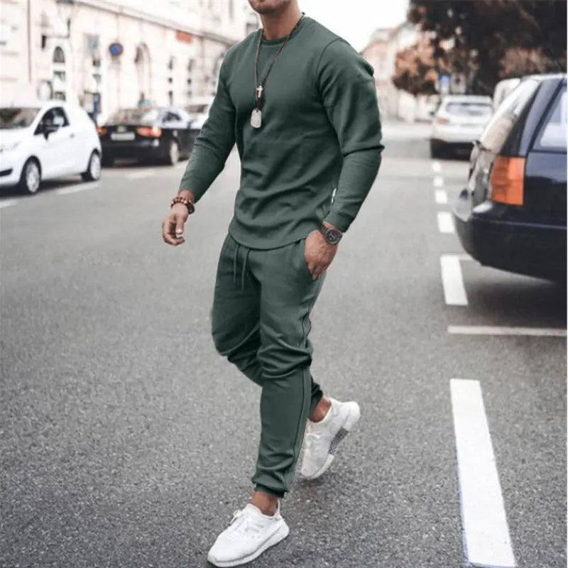 Private Label Men Plain Track Sweat Jogging Jogger Suit Set Custom Blank Tracksuit Sweatsuit With Logo Men 2 Two Piece Pants Set