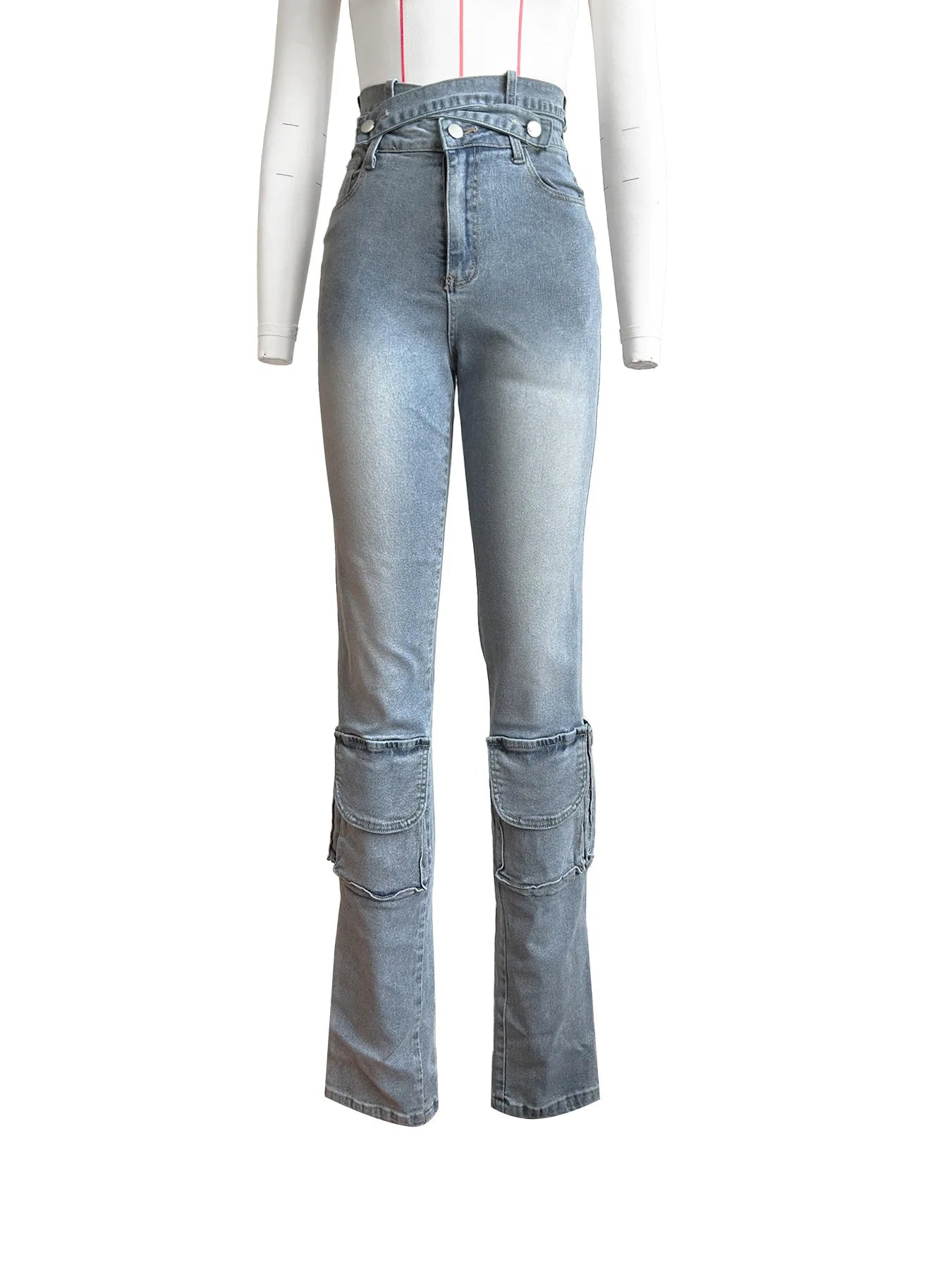 Vintage Washed Ladies Jeans