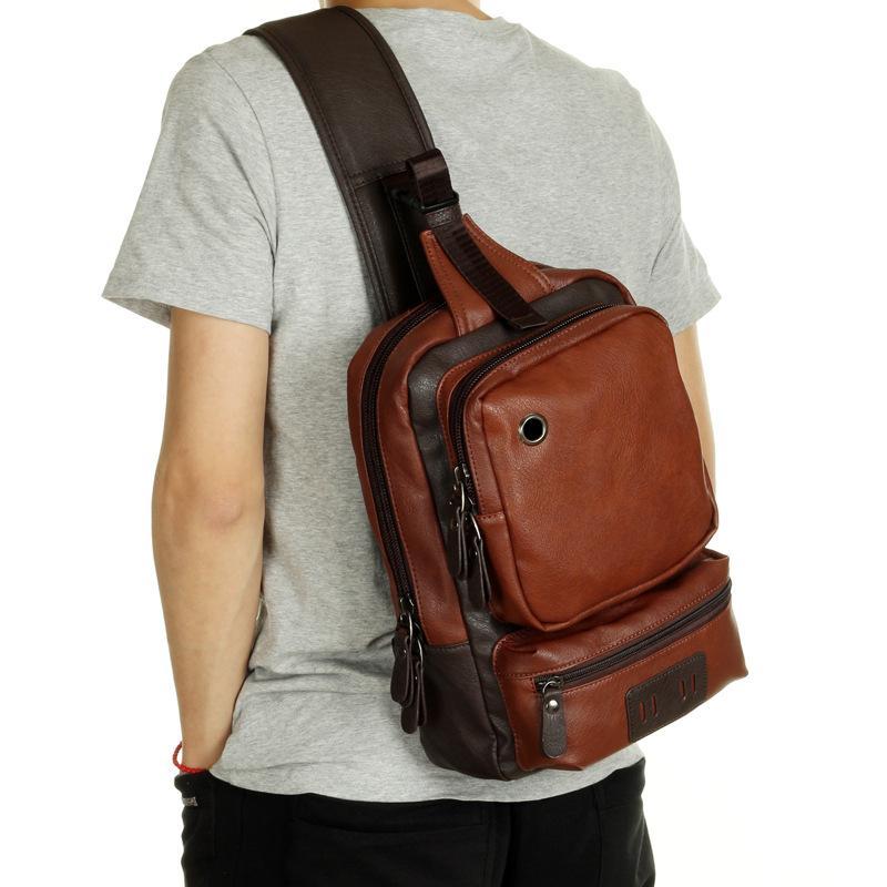 Korean Style Casual Outdoor Sport Crossbody Bag For Men