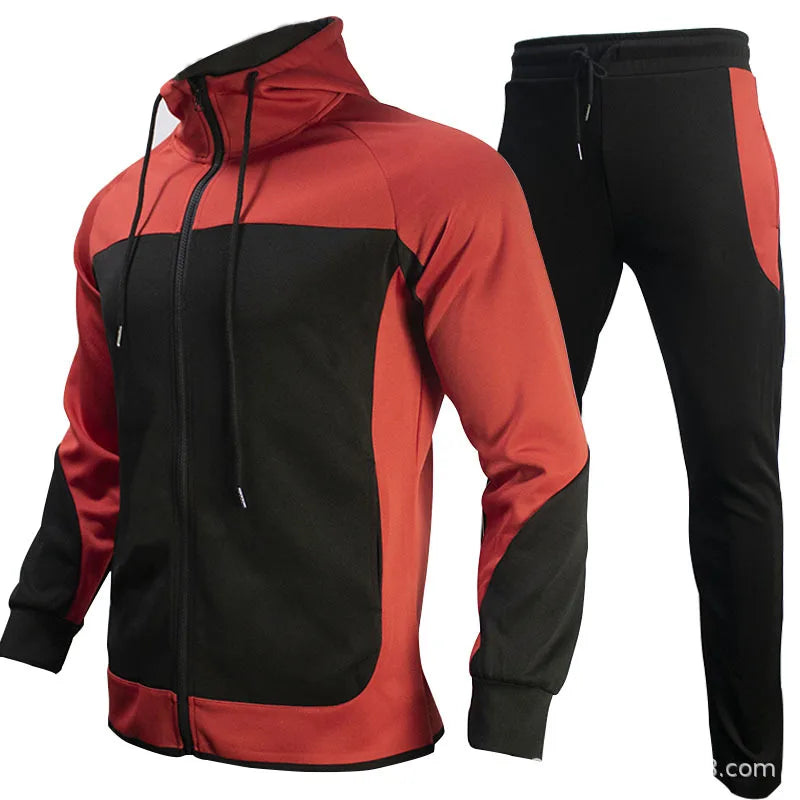 2022 High Quality Tracksuit Men Thick Sport Jogger Sweat Suit,customized Hoodie and Pants Set