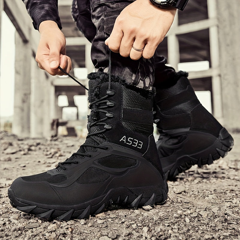 Mens Tactical Snow Boots