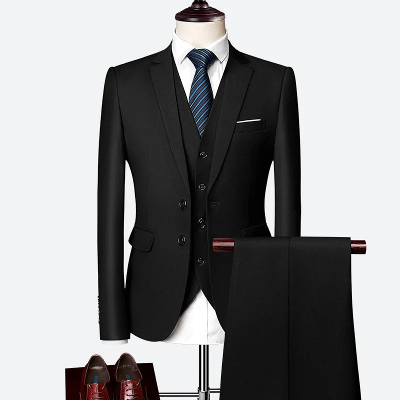 Three Piece Suit Men (Big Men)