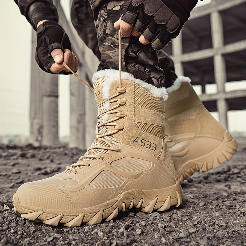 Mens Tactical Snow Boots