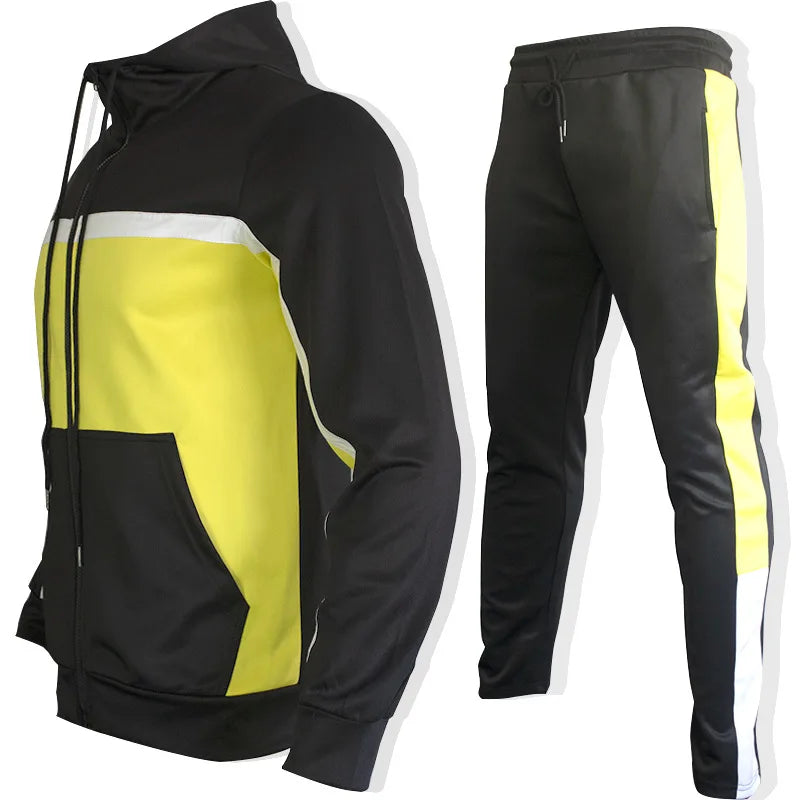 2022 High Quality Tracksuit Men Thick Sport Jogger Sweat Suit,customized Hoodie and Pants Set