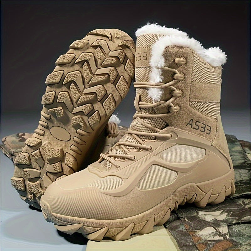 Mens Tactical Snow Boots