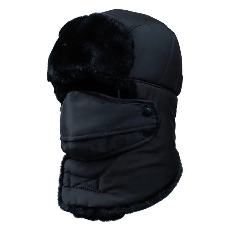 Warm Earflap Bomber Hats Caps  Russian Trapper