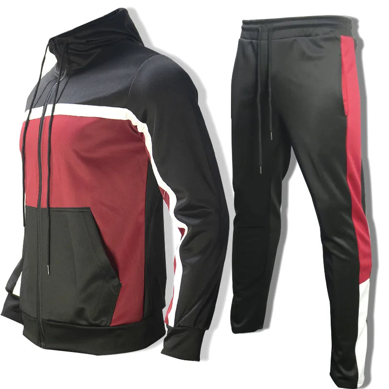 2022 High Quality Tracksuit Men Thick Sport Jogger Sweat Suit,customized Hoodie and Pants Set