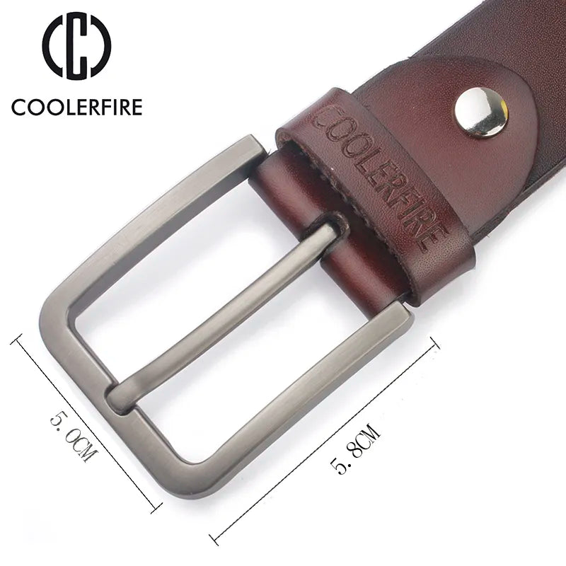 Men's Belt Genuine Leather Belt for Men Designer  Belts Men High Quality Fashion Luxury Brand Wide Belts