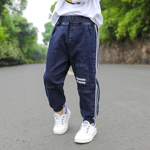 Diimuu Kids Skinny Jeans Boys Denim Pants