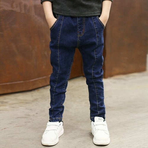 Diimuu Kids Skinny Jeans Boys Denim Pants