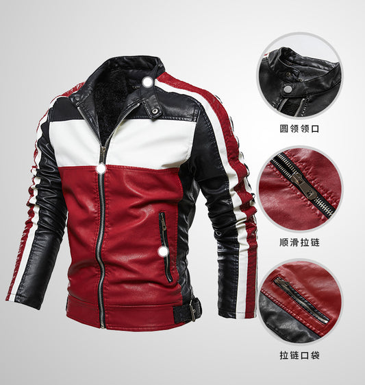 Men's European Motorcycle  Jacket