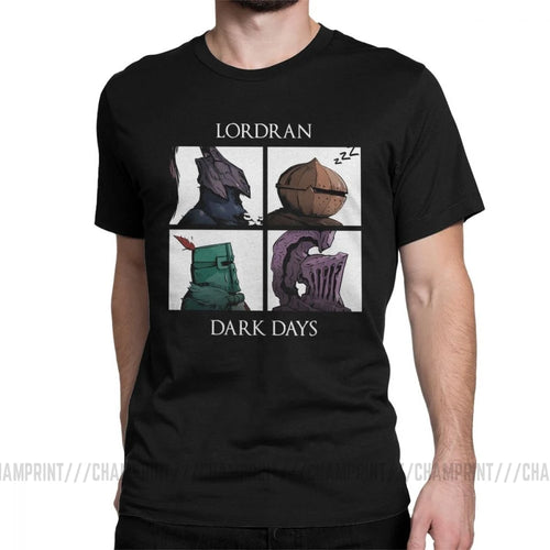 Man Dark Souls Praise The Sun Game T-Shirts Novelty O Neck Short