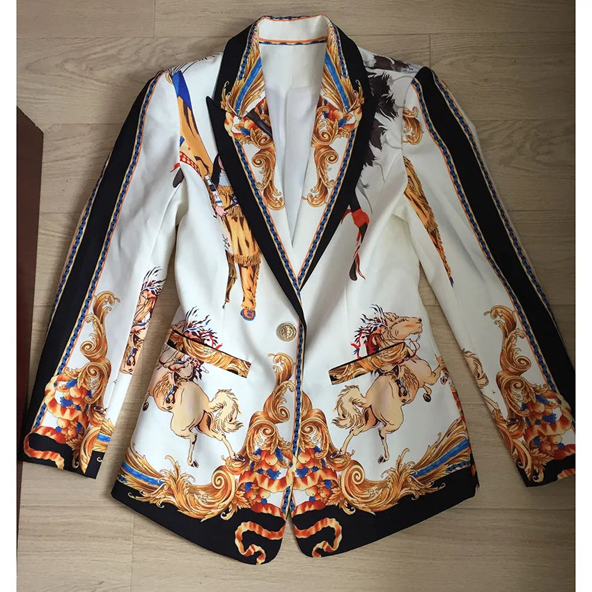 Women's High Quality Vintage Pant Suit