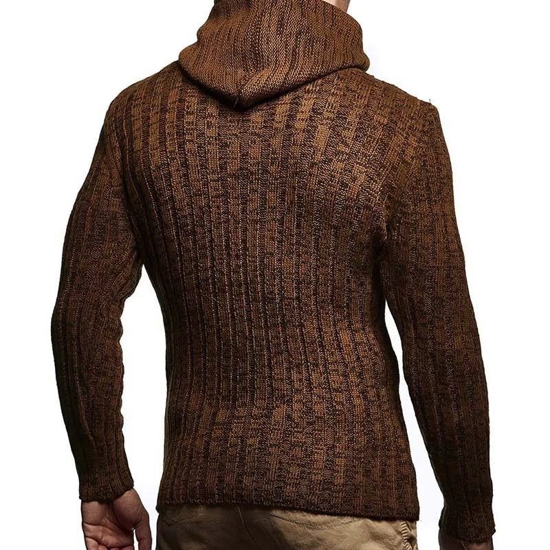Men's Casual Long Sleeve Hooded Sweater
