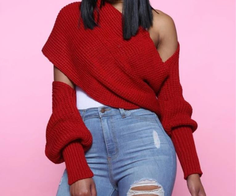 Off the Shoulder Sweater