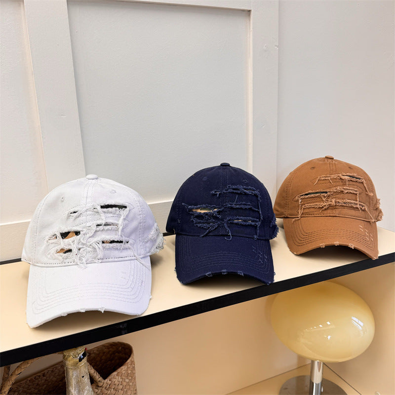 Ripped Soft Top Baseball Cap