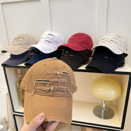 Ripped Soft Top Baseball Cap