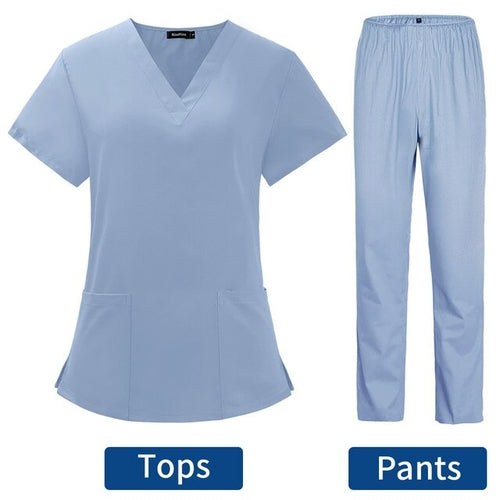 Pet Grooming Doctor Uniforms Non-sticky Hair Nurse Women Thin And