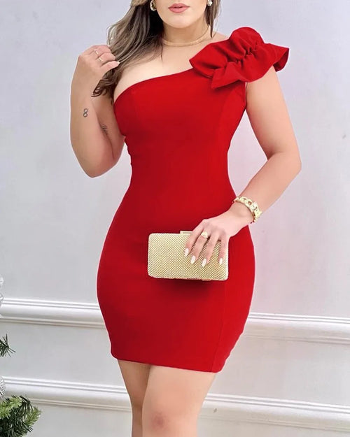 Mini Party Dress Bodycon Elegant