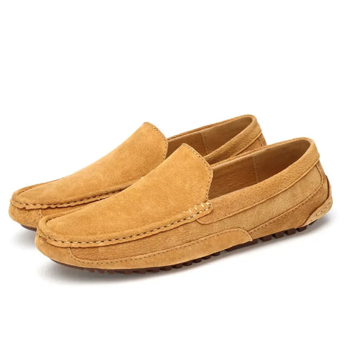 Luxury Suede Leather Men’s Loafers Luxury