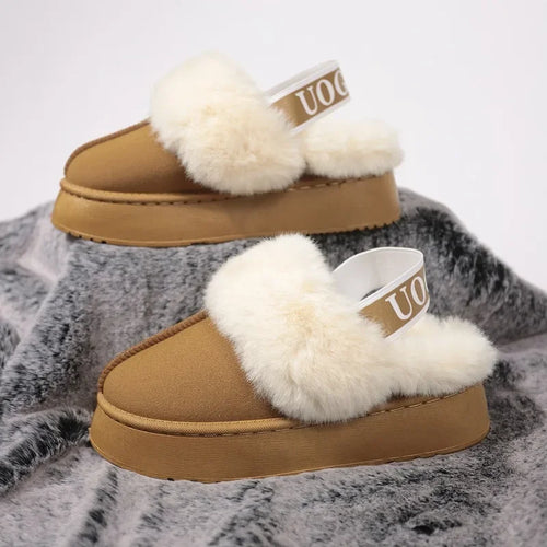 Leather Women Winter Shoes