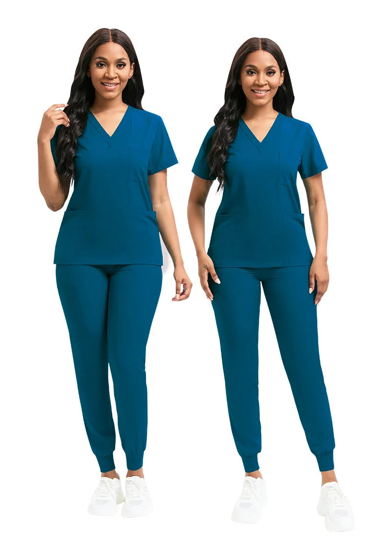 Multicolors Women Scrubs Sets Doctors Medical Uniforms Nurses