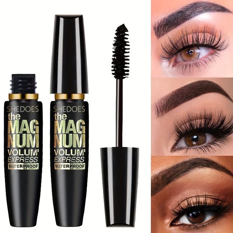 4D Black Mascara Thickening, Lengthening, Curling, Waterproof Liquid