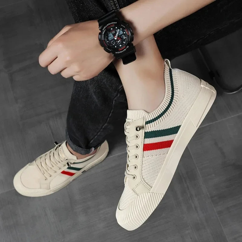 Luxury Men‘s Casual Shoes Fashion Sneakers for Men Light Mesh