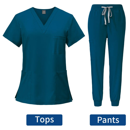 Multicolors Women Scrubs Sets Doctors Medical Uniforms Nurses