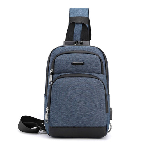 Business Crossbody Bags For Men Multi-function Waterproof Bag Male