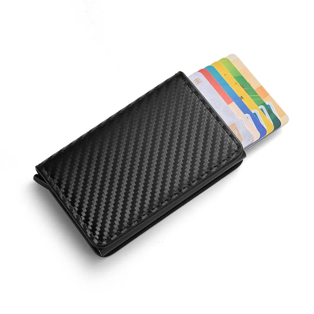 Anti Thief Rfid Credit Card Holder Case Smart Minimalist Wallet Pocket