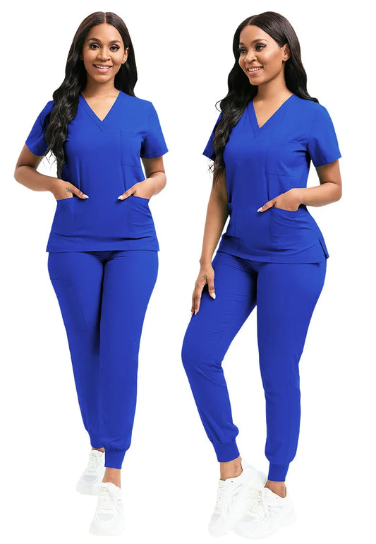 Multicolors Women Scrubs Sets Doctors Medical Uniforms Nurses