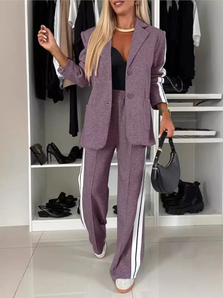 Autumn And Winter New Long Sleeves Suit Women's Suit Fashion Pimp