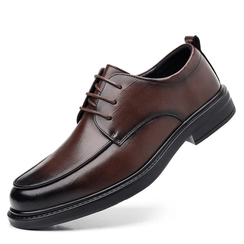 New Men's Formal Shoes Genuine Leather Fashion Dress Shoes Men‘s