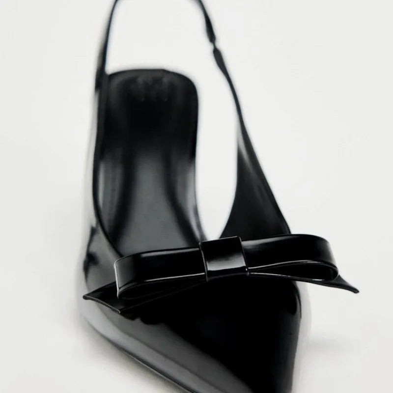 Slingback Pointed Toe Shoes