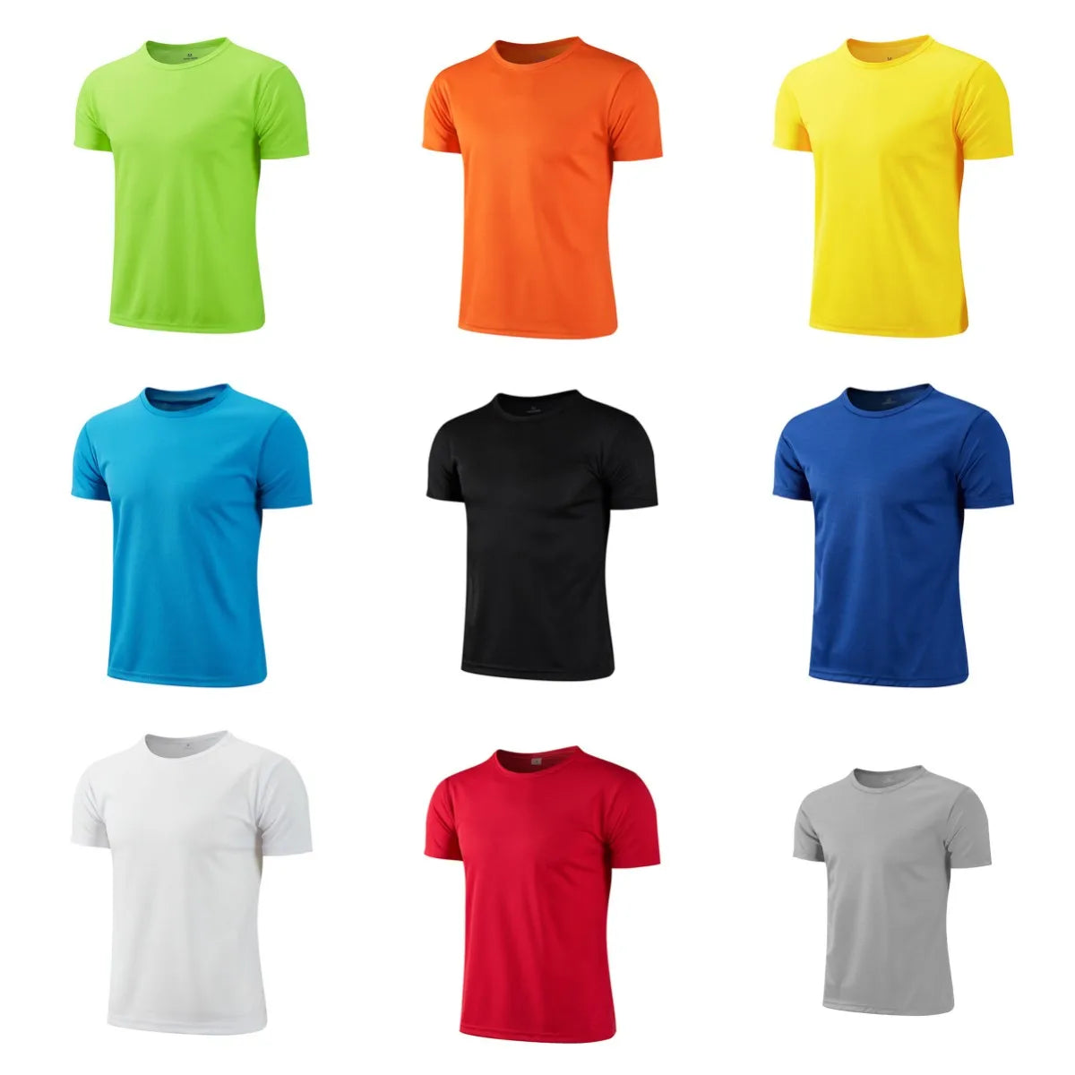 Teenager Quick Dry Short Sleeve Sport T Shirt Gym Jerseys Fitness