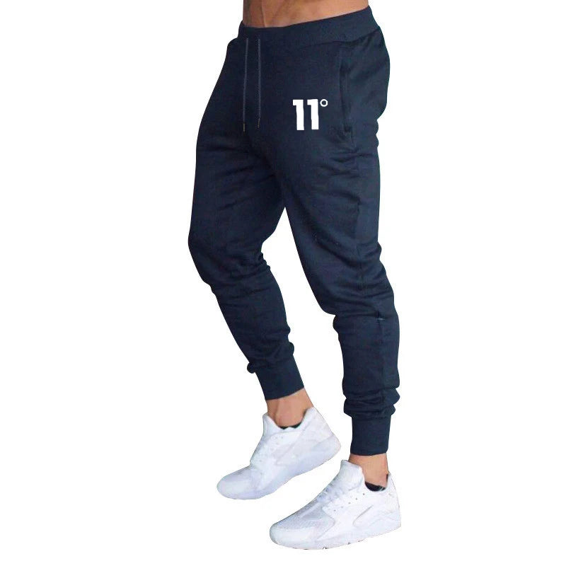 Number Printed Men's Pants New Autumn Winter Running Joggers