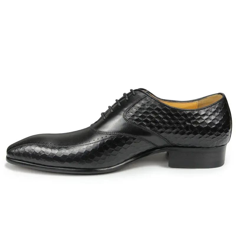 Dress Shoes for Men‘s Leather Casual Social Oxfords Model Classic