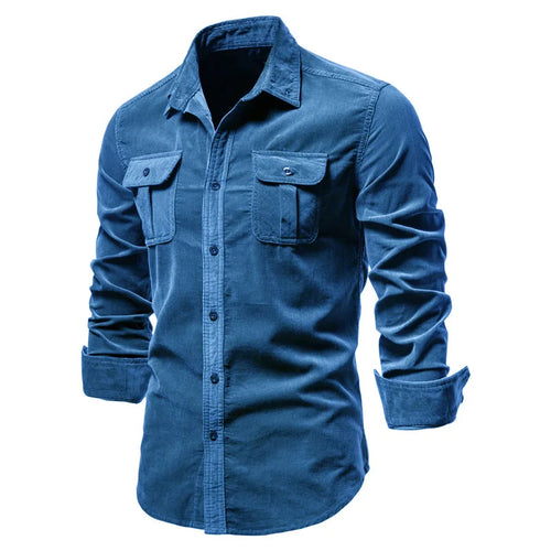 Cotton Men's  Business Casual Shirt