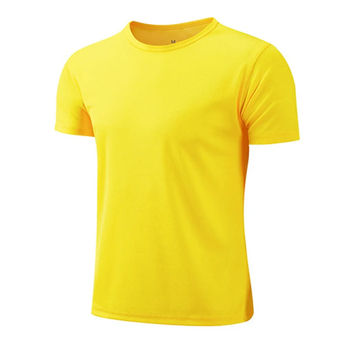 Teenager Quick Dry Short Sleeve Sport T Shirt Gym Jerseys Fitness