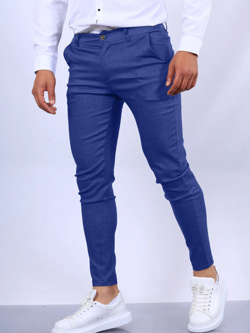 Solid Color Fashion Men's Pants Europe and the United States England