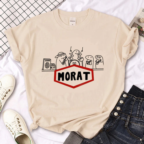 Morat tshirt women summer top female Japanese clothes