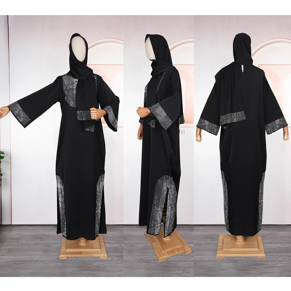 Abayas For Women Dubai Luxury  African Muslim Dress Caftan