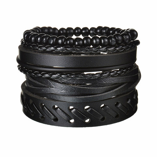 Mens Modern Multilayered Bracelet