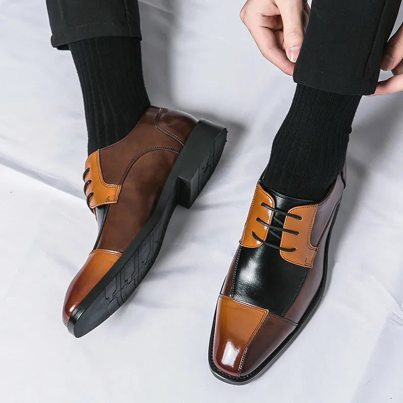 Men's Handmade   Wingtip Oxford Shoes