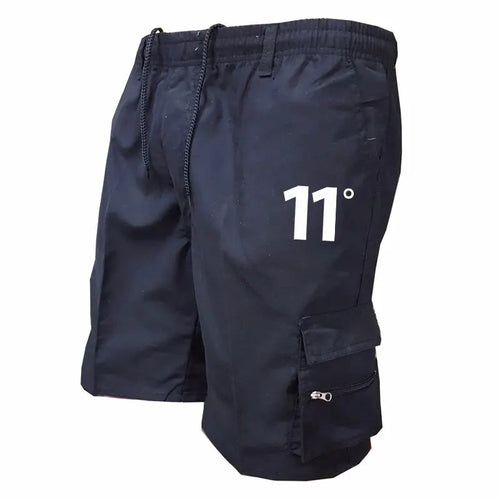 Outdoor Cargo Shorts Male Overalls Elastic Waist Cycling Shorts