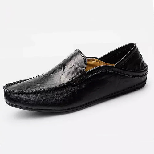 Men Leather  Casual Moccasins