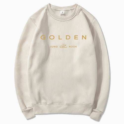 JungKook Golden Hoodie Women Aesthetic Standing Next To You Hoodies