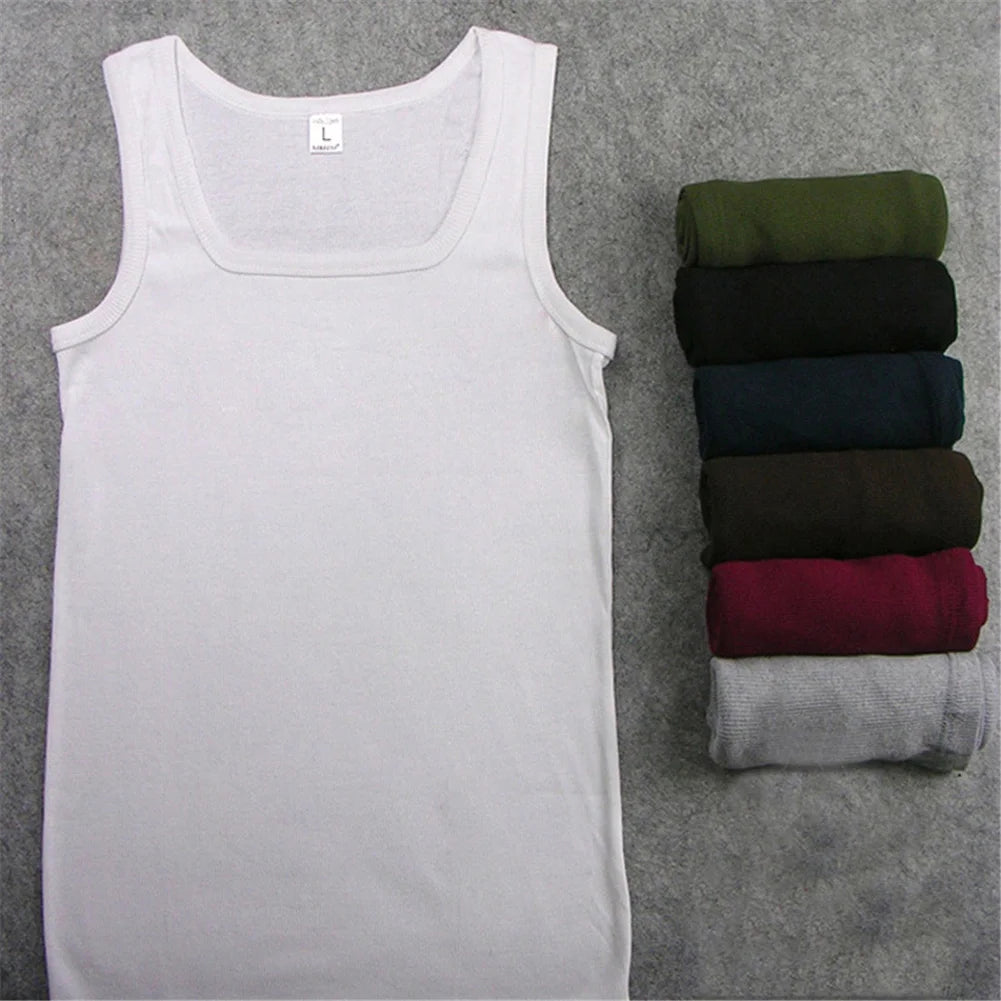 Summer Plus Size Men Women Clothing Black White Gray Tank Tops